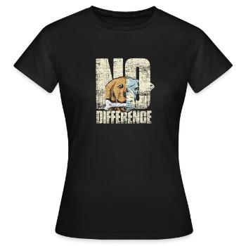Vegan lifestyle - Women's T-Shirt - black - Front - AI Model Female 172 dark (172cm)