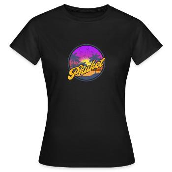 Thailand Phuket - Frauen T-Shirt - Schwarz - Vorne - AI Model Female 172 dark (172cm)