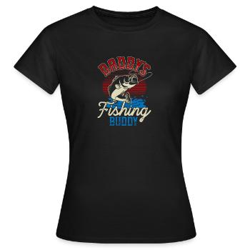 Fischer Fisch - Frauen T-Shirt - Schwarz - Vorne - AI Model Female 172 dark (172cm)