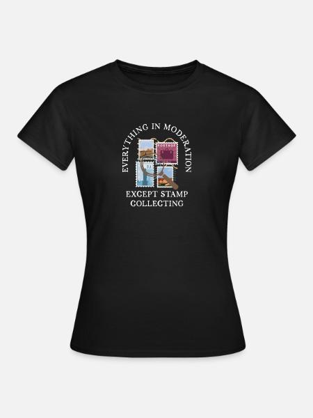 Alles in Maßen - Frauen T-Shirt - Schwarz