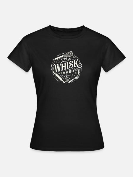 Ich bin ein Schneebesen-Träger - Frauen T-Shirt - Schwarz