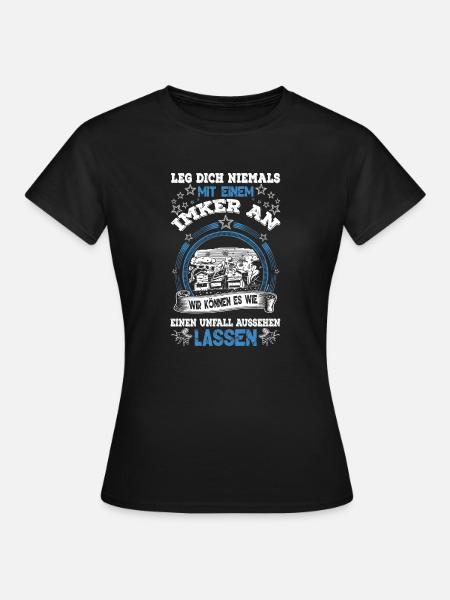 Imker - Frauen T-Shirt - Schwarz