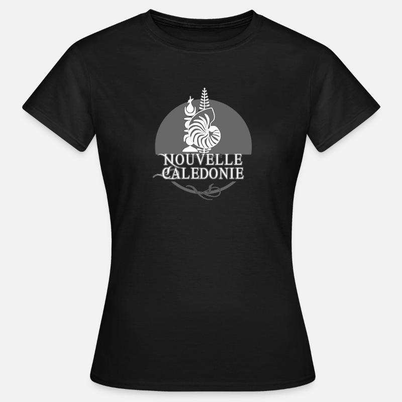 8 NEW CALEDONIA 0104 - Women's T-Shirt - black