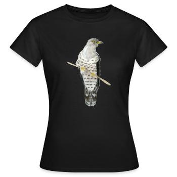 Coucou - T-shirt Femme - noir - Devant - AI Model Female 172 dark (172cm)
