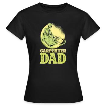 Lustige Schreiner Handwerker Werkzeug Spaß Liebhab - Frauen T-Shirt - Schwarz - Vorne - AI Model Female 172 dark (172cm)