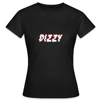 DIZZY - T-shirt Femme - noir - Devant - AI Model Female 172 dark (172cm)