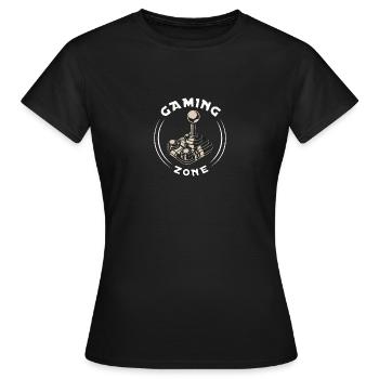 Game Zone Joystick - T-shirt Femme - noir - Devant - AI Model Female 172 dark (172cm)