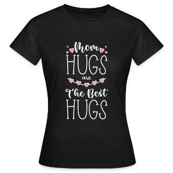 Petite amie câline d’amour - T-shirt Femme - noir - Devant - AI Model Female 172 dark (172cm)
