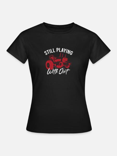 Tractor Pulling Tractor Driver Tractor Puller - Frauen T-Shirt - Schwarz