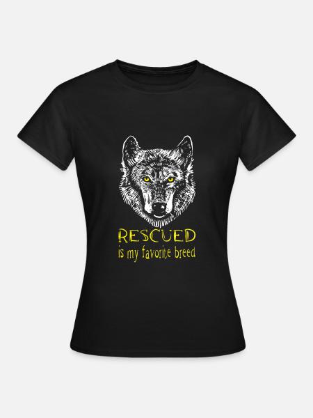 TIERRETTUNG TIERHILFE - Frauen T-Shirt - Schwarz