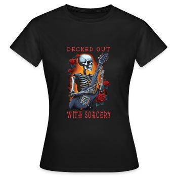 Jeu de rôle - T-shirt Femme - noir - Devant - AI Model Female 172 dark (172cm)