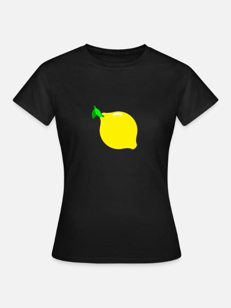 Lemon Lemon - Women's T-Shirt - black