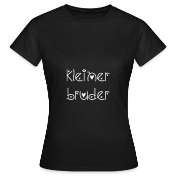Kleiner Bruder - Frauen T-Shirt - Schwarz - Vorne - AI Model Female 172 dark (172cm)