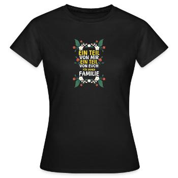 Daughters Daughter - Women's T-Shirt - black - Front - AI Model Female 172 dark (172cm)