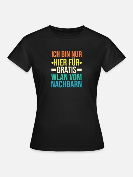 Nachbarschaft Bester Nachbar - Frauen T-Shirt - Schwarz