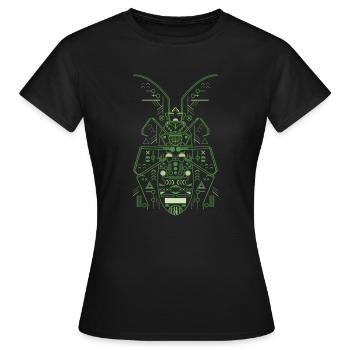 bug - T-shirt Femme - noir - Devant - AI Model Female 172 dark (172cm)