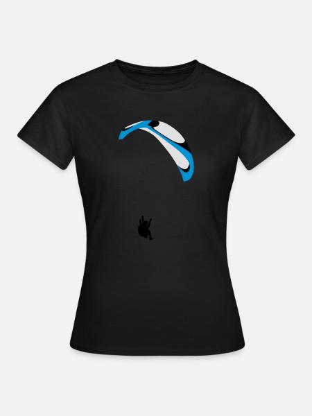 Paragliding Acro - Vrouwen T-shirt - zwart