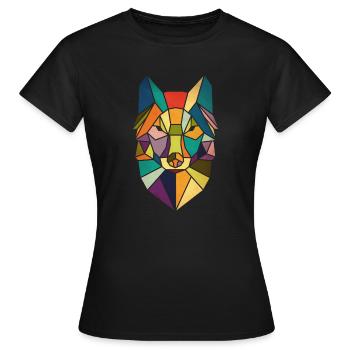 renard - T-shirt Femme - noir - Devant - AI Model Female 172 dark (172cm)