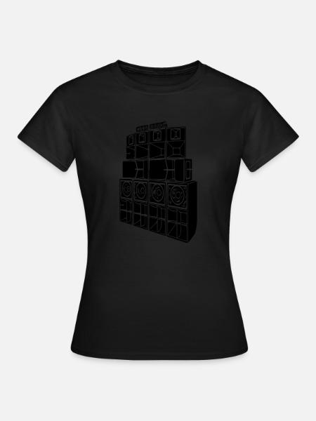 sonorisation - T-shirt Femme - noir