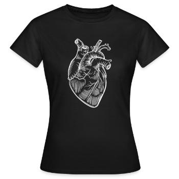 Infirmière Médecin Infirmière Hôpital - T-shirt Femme - noir - Devant - AI Model Female 172 dark (172cm)