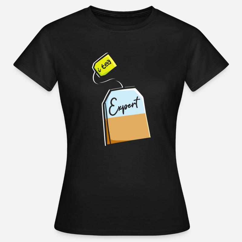 Informatiker It Experte iTEA Expert Computer Nerd - Frauen T-Shirt - Schwarz