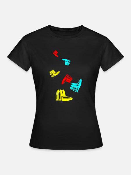 Patrone Icon symbol - Frauen T-Shirt - Schwarz