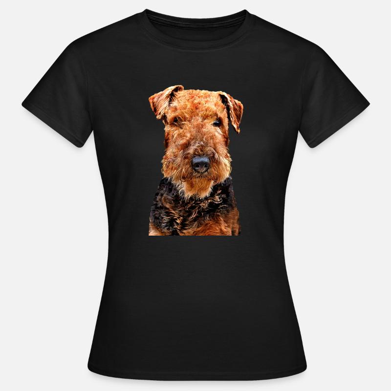 Airedale Terrier - Women's T-Shirt - black