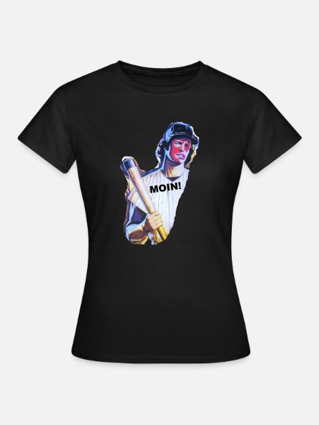 ZoffArt MOIN! - Frauen T-Shirt - Schwarz
