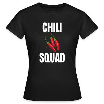 Chili Squad - Women's T-Shirt - black - Front - AI Model Female 172 dark (172cm)