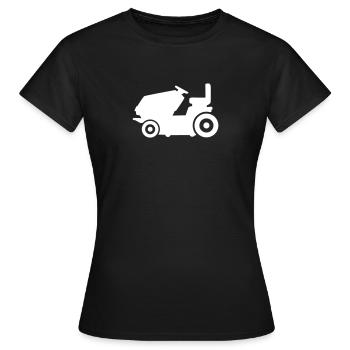 Tondeuse - T-shirt Femme - noir - Devant - AI Model Female 172 dark (172cm)