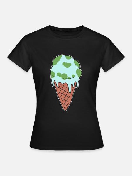 Militant environnemental de Melting Earth - T-shirt Femme - noir