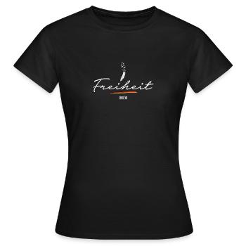 Freedom 1848/49 - German | Baden Revolution - Women's T-Shirt - black - Front - AI Model Female 172 dark (172cm)