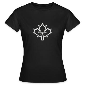 Welcome to Canada - Frauen T-Shirt - Schwarz - Vorne - AI Model Female 172 dark (172cm)