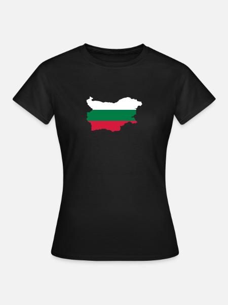 Bulgarien - Frauen T-Shirt - Schwarz
