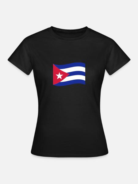 Cuba - T-shirt Femme - noir