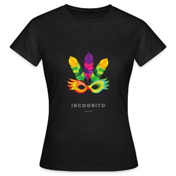 Incognito mode Female - Frauen T-Shirt - Schwarz - Vorne - AI Model Female 172 dark (172cm)