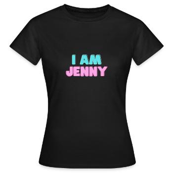 I'm Jennifer Jenny Name Gifts - Women's T-Shirt - black - Front - AI Model Female 172 dark (172cm)