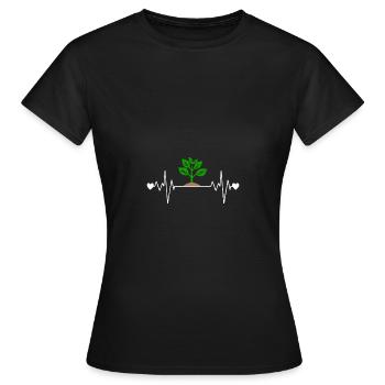 horticulture - T-shirt Femme - noir - Devant - AI Model Female 172 dark (172cm)