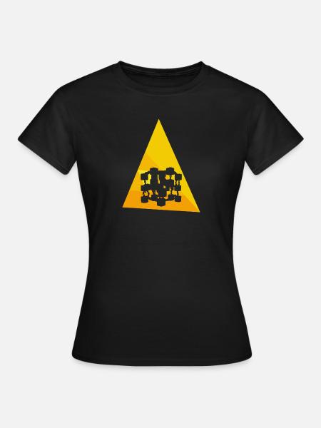 Crypto Cryptowährung Crypto - Frauen T-Shirt - Schwarz