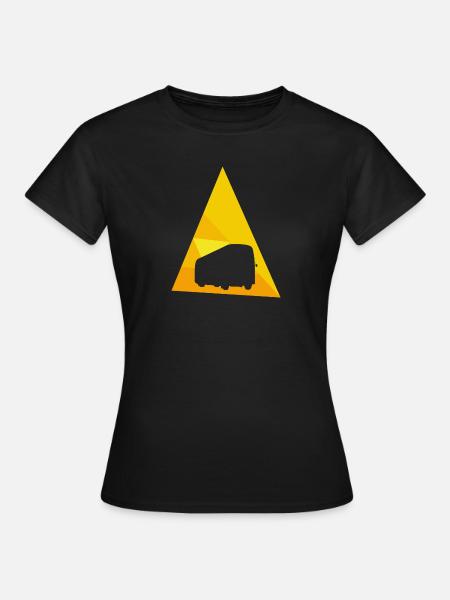 Busfahrer Busfahren Busfahrer - Frauen T-Shirt - Schwarz