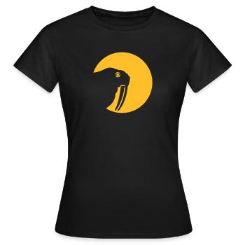 Morse - T-shirt Femme - noir - Devant - AI Model Female 172 dark (172cm)