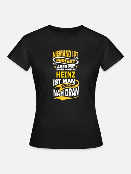 HEINZ - Frauen T-Shirt - Schwarz
