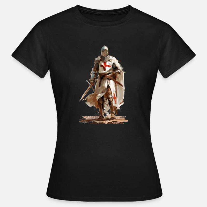 Crusader Crusader Knight - Women's T-Shirt - black