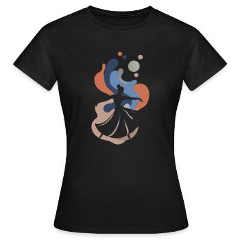 Dance School Dance Sport Dance Teacher - Women's T-Shirt - black - Front - AI Model Female 172 dark (172cm)