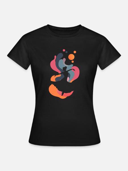 Tanzen Tanzlehrer - Frauen T-Shirt - Schwarz