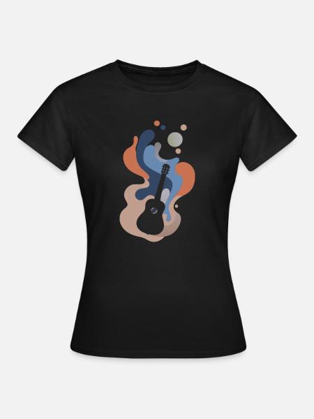 Gitarre Basser Shouter - Frauen T-Shirt - Schwarz