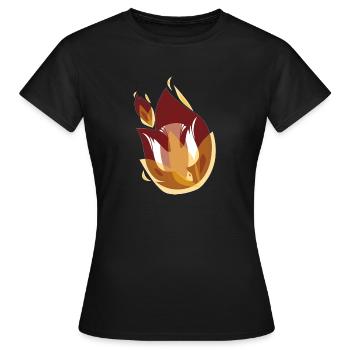 Heiliger Geist - Frauen T-Shirt - Schwarz - Vorne - AI Model Female 172 dark (172cm)