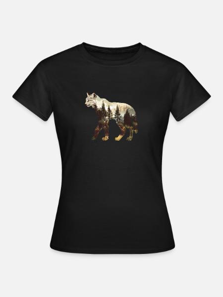 Lince - Camiseta mujer - negro