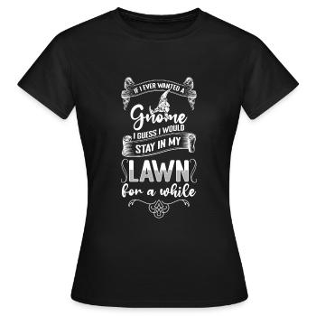 Nains Wichtel Tonwichtel Kobold - T-shirt Femme - noir - Devant - AI Model Female 172 dark (172cm)