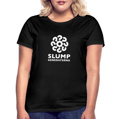 Slumpgeneraternas partisymbol (vit) - T-shirt dam